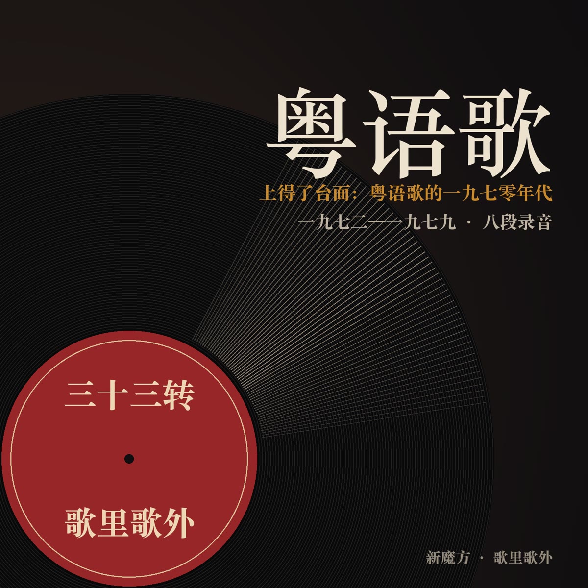 上得了台面：粤语歌的一九七零年代 封面