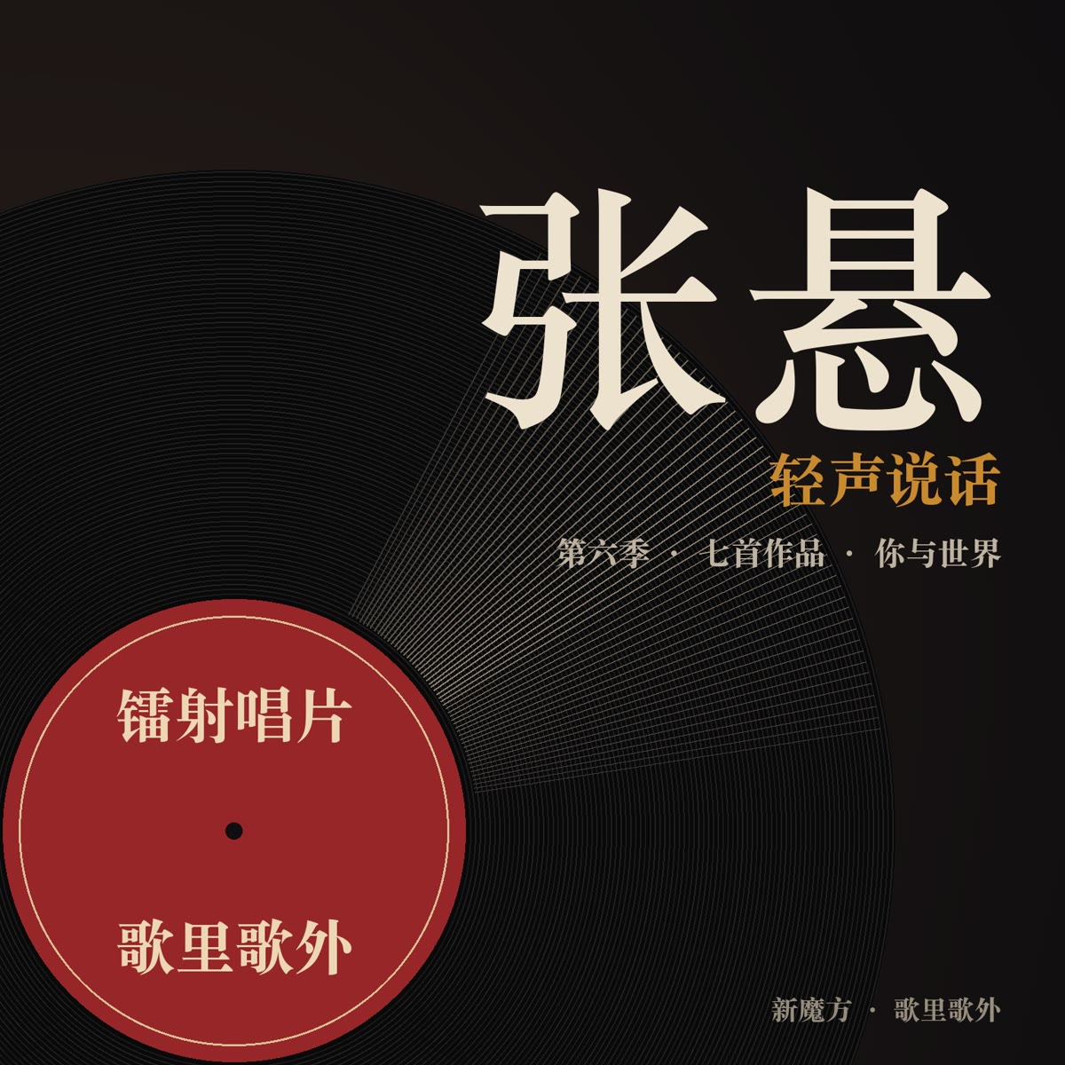 轻声说话，也能说得很远：张悬 封面