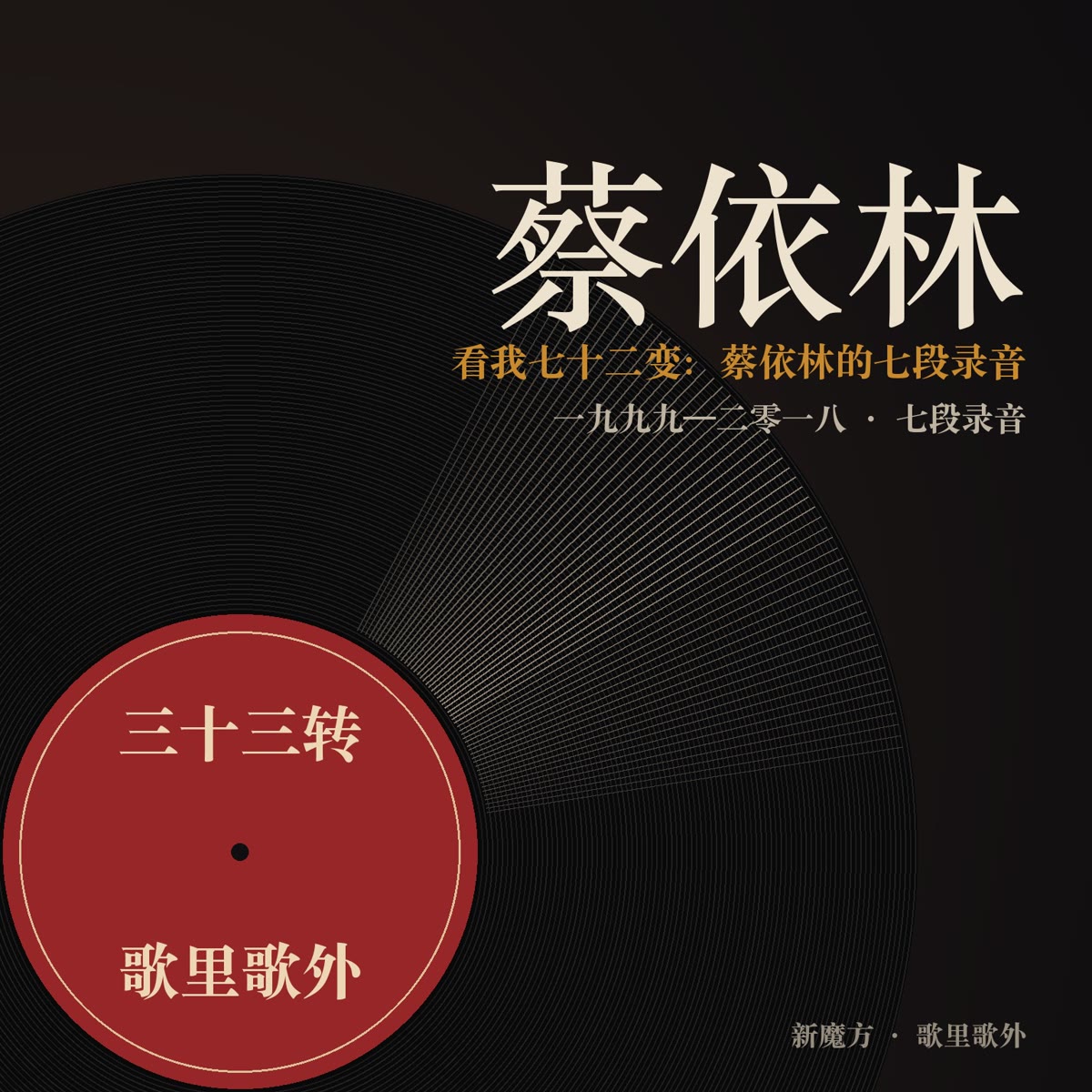 看我七十二变：蔡依林的七段录音 封面