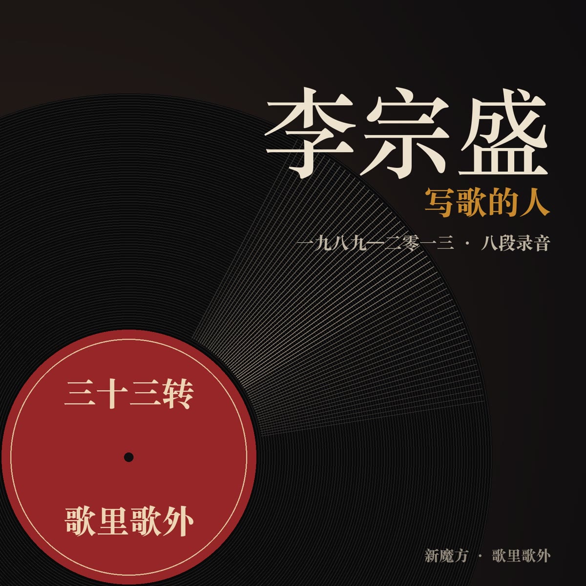 写歌的人：李宗盛的八首歌 封面