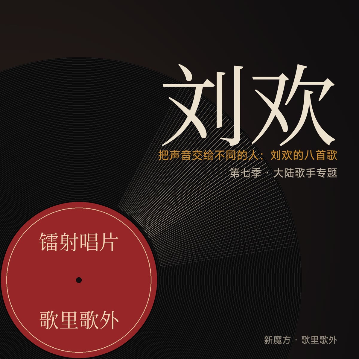 把声音交给不同的人：刘欢的八首歌 封面