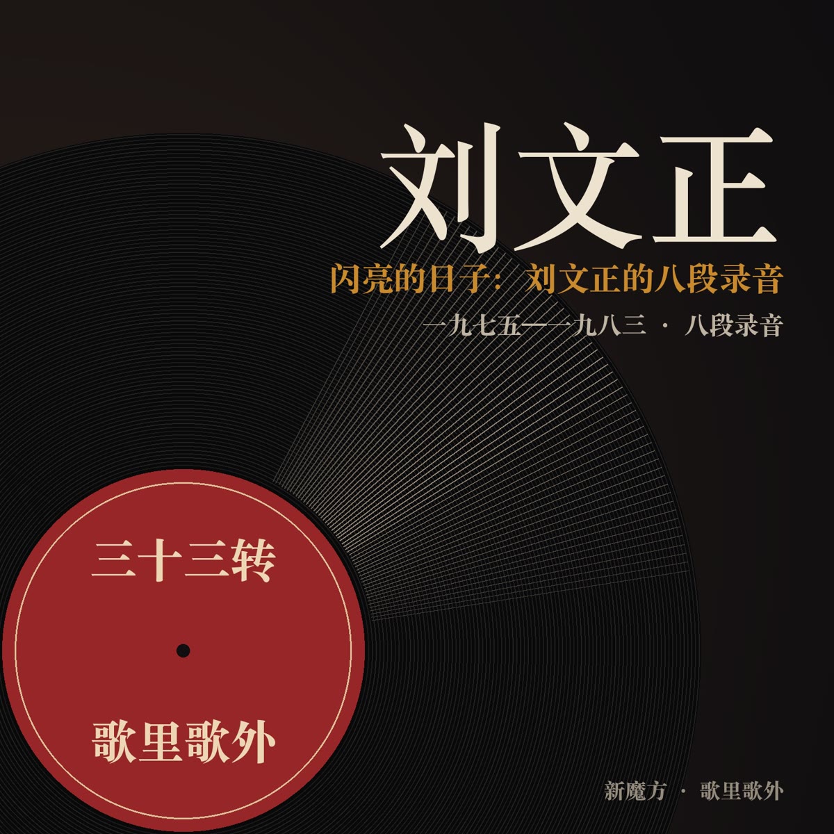 闪亮的日子：刘文正的八段录音 封面