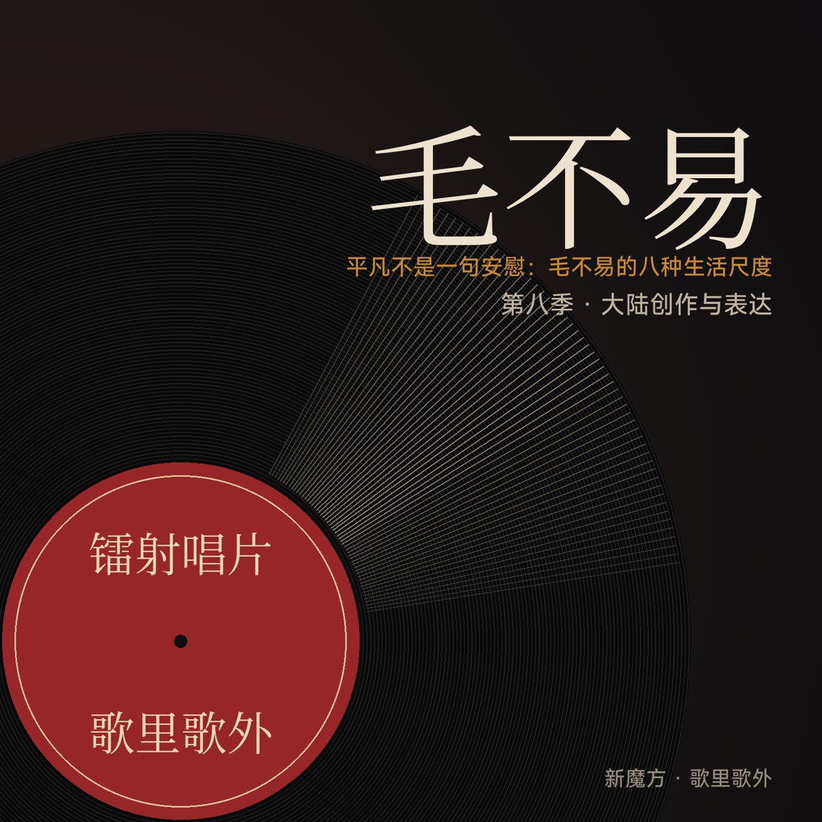 平凡不是一句安慰：毛不易的八种生活尺度 封面