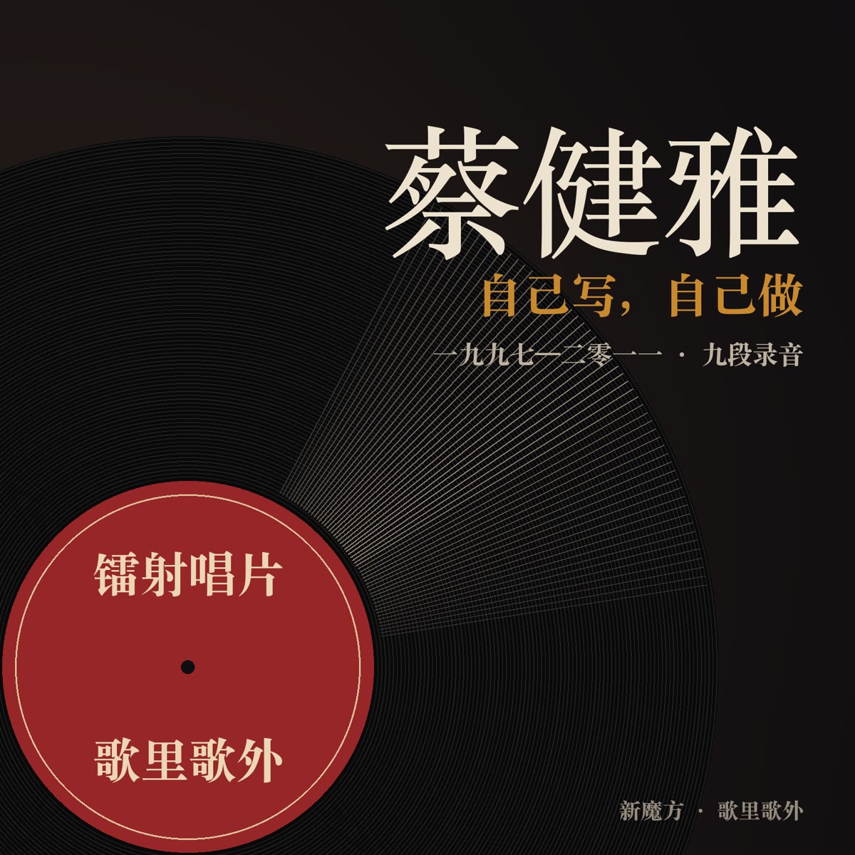 自己写，自己做：蔡健雅的另一条路 封面