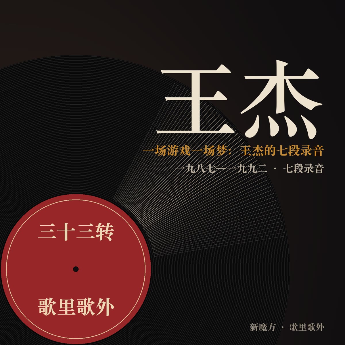 一场游戏一场梦：王杰的七段录音 封面