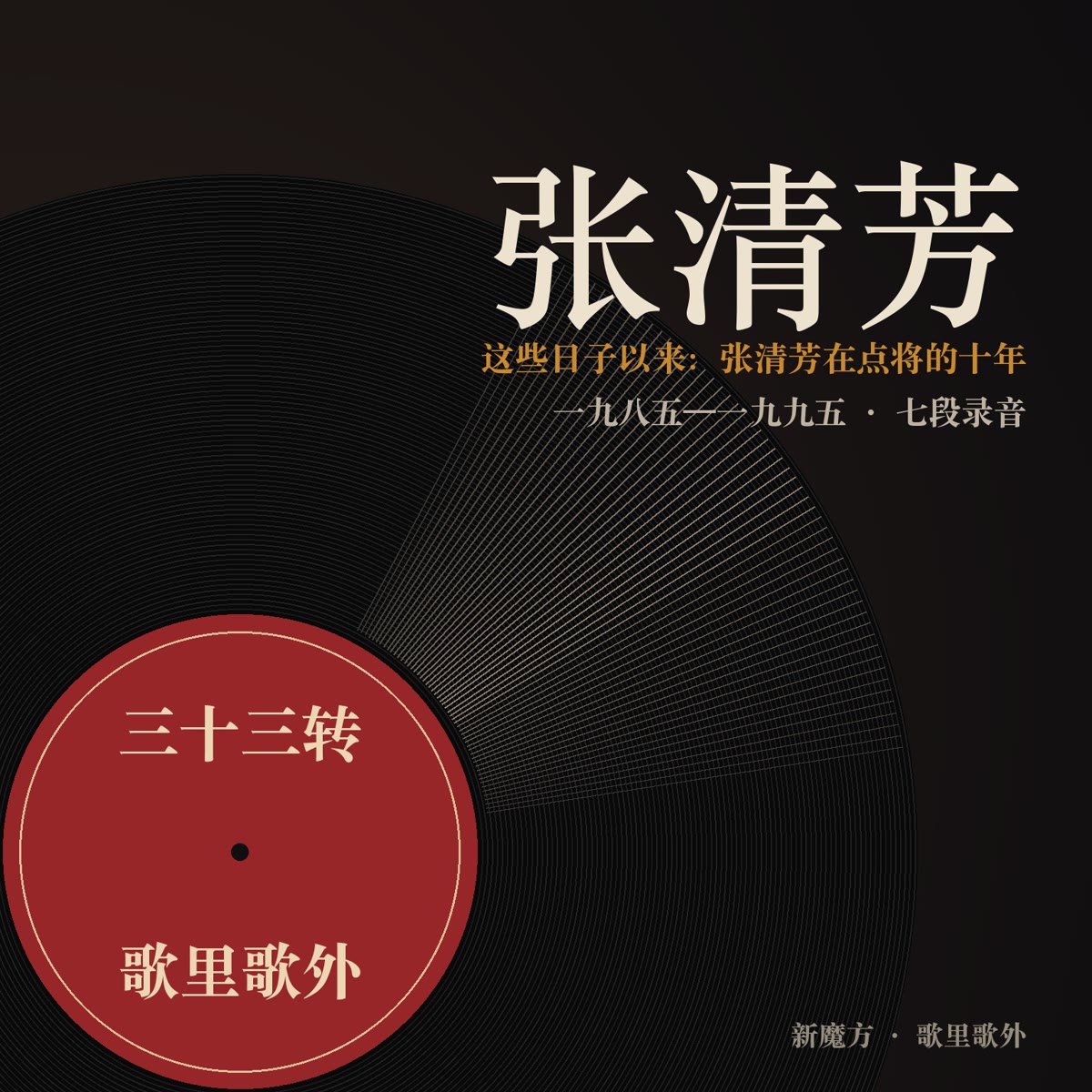 这些日子以来：张清芳在点将的十年 封面