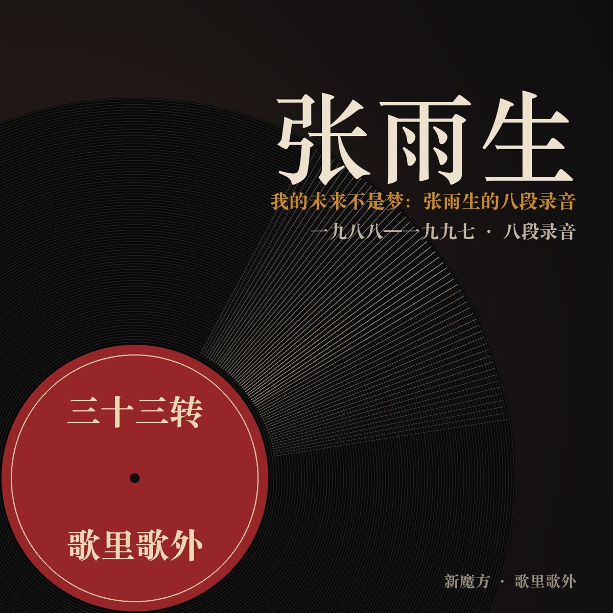 我的未来不是梦：张雨生的八段录音 封面