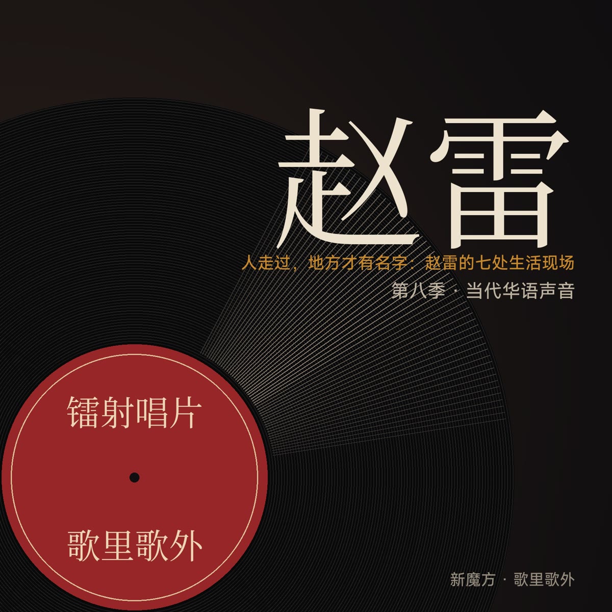 人走过，地方才有名字：赵雷的七处生活现场 封面